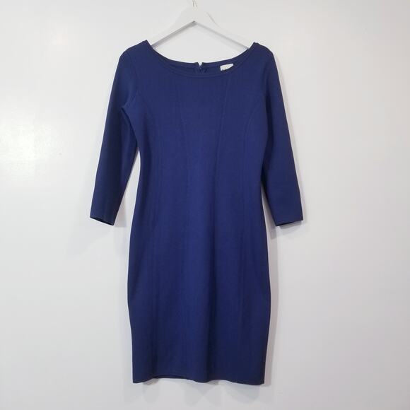 REISS Blue YASMIN Bodycon Dress - Picture 1 of 11